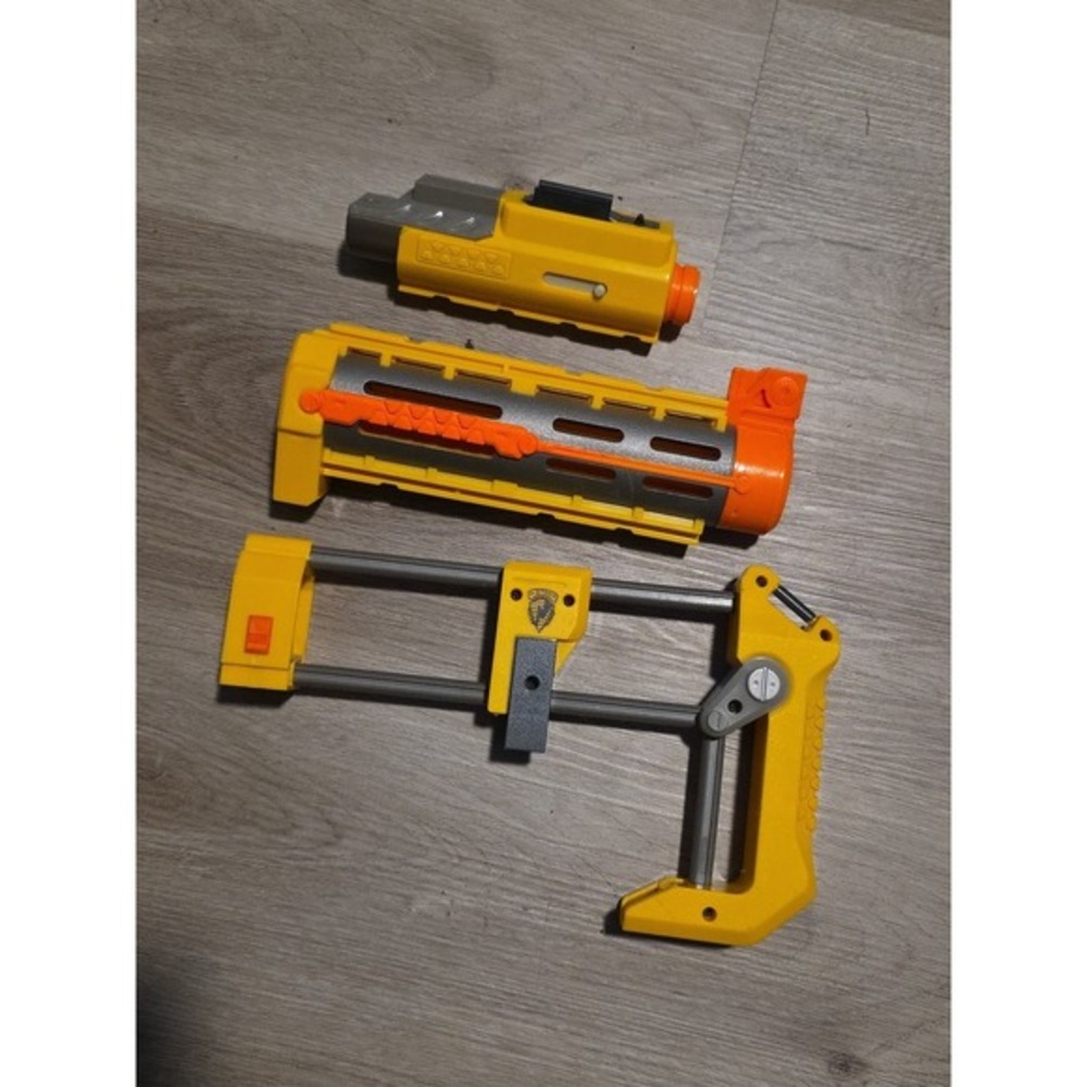 Nerf Recon N-Strike‎ CS-6 2 Barrel Extensions Shoulder Stock Replacement